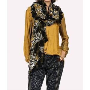 NEW BEATE HEYMANN classic blouse in dijon